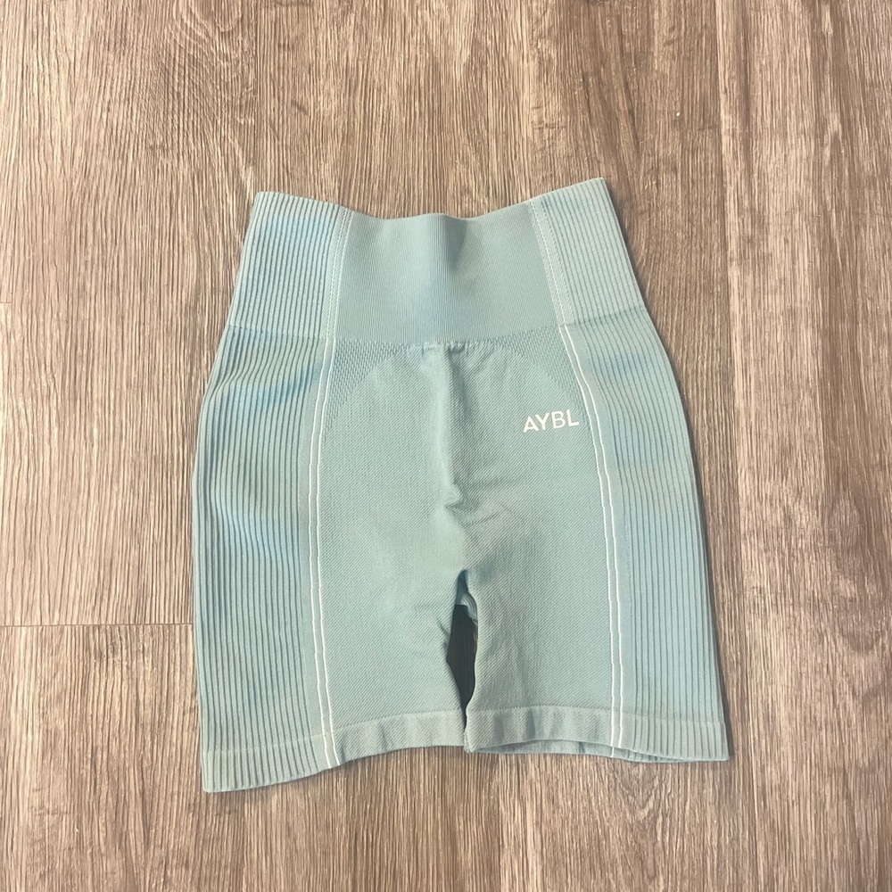 AYBL | XS Teal Reflex Seamless Workout Shorts